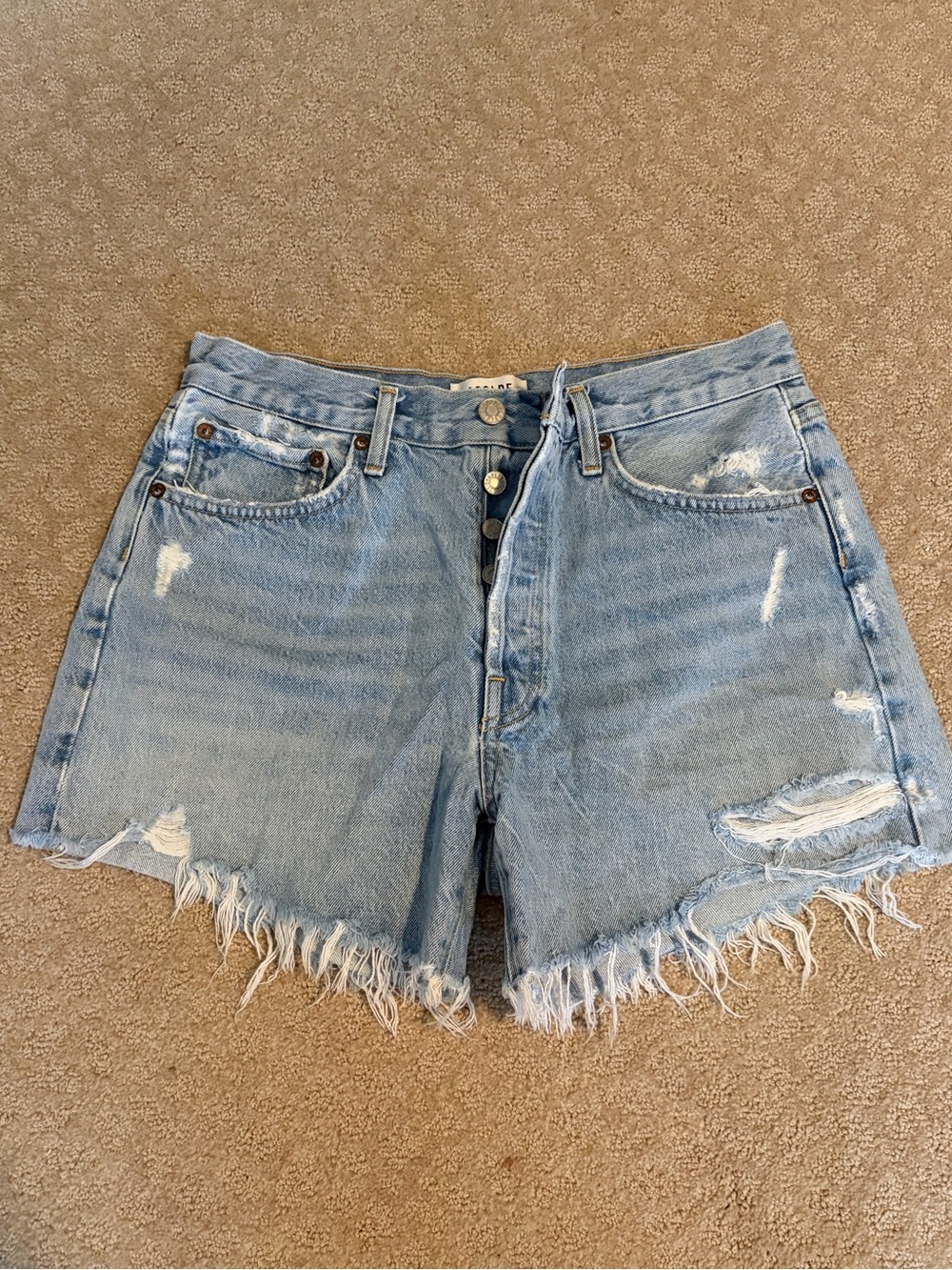 Agolde Parker Long Shorts